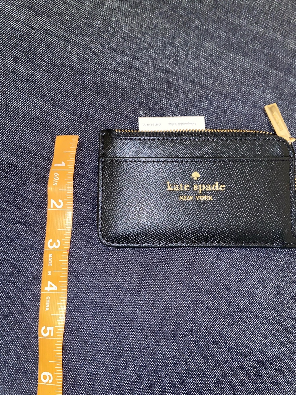 Kate Spade Card case, zip wallet! - Picture 3 of 8